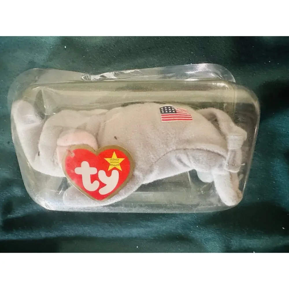 Ty Beanie Babies Teenie Beanie Babies Righty the Elephant, McDonalds